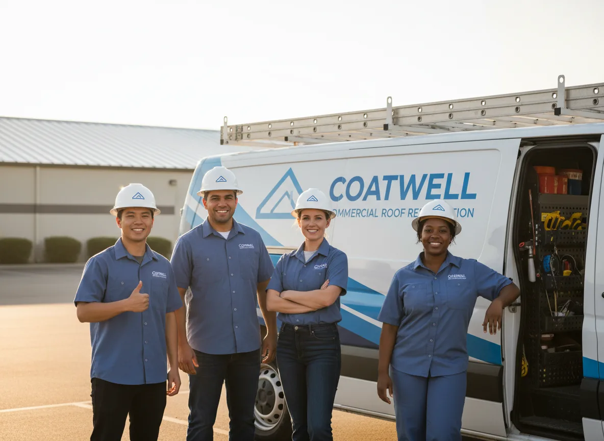 Commercial roof coating company in Ben Lomond, CA
